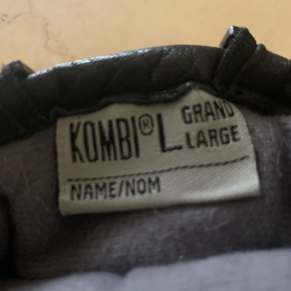 KOMBI RACING LEATHER GLOVES./ YOUTH SIZE - Picture 5 of 7